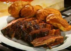 Recipe Roast Beef with Yorkshire Puddings